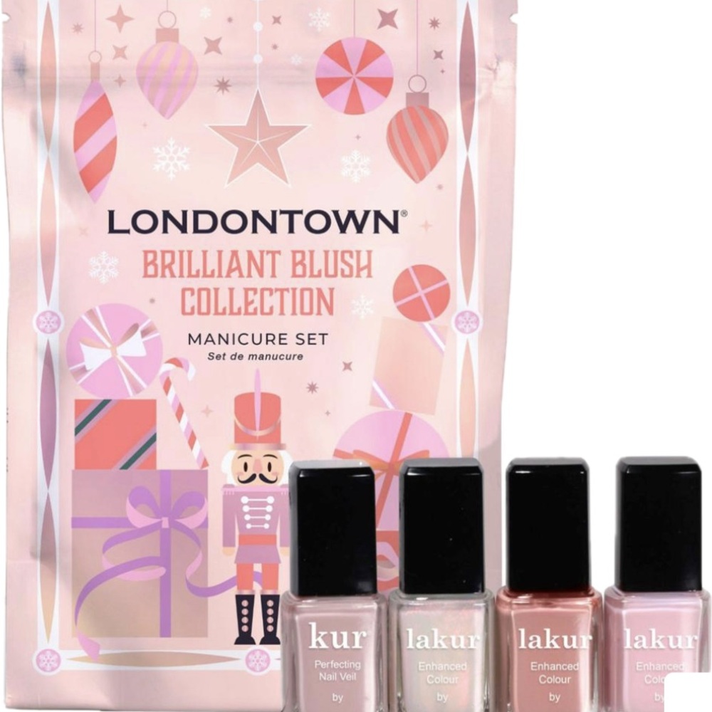 LONDONTOWN Brilliant Blush Collection Manicure Set - Soft Pink Shades
